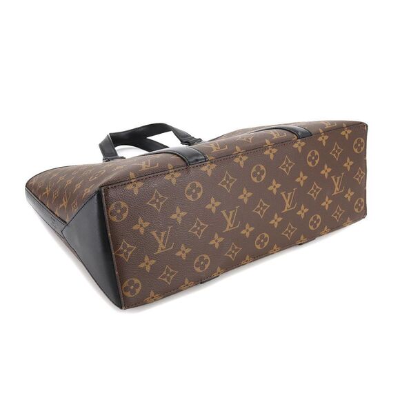 Louis Vuitton Macassar Weekend Tote PM Shoulder Bag Black - Picture 4 of 7